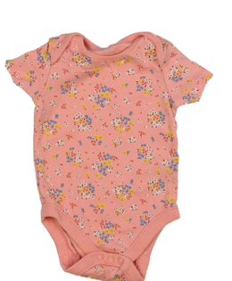 Růžové květinové body F&F