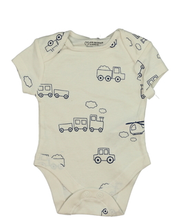 Krémové body s auty Primark 