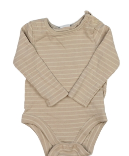 Hnědé pruhované body 