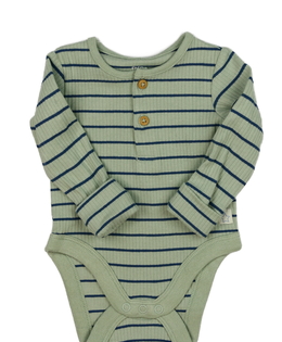 Zelené body s modrými pruhy F&F