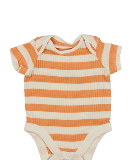 Oranžovo-krémové pruhované body F&F