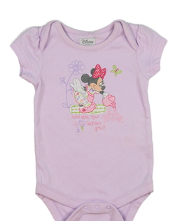 Fialové body Minnie Disney 