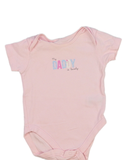 Růžové body s nápisem Mothercare