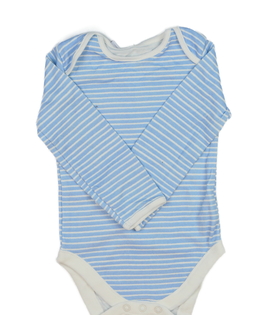 Modré pruhované body George