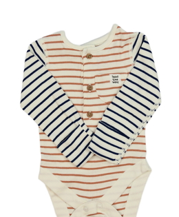 Krémové barevně pruhované body M&S