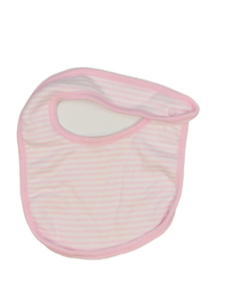 Růžovo-bílý pruhovaný bryndák