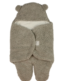 Šedá beránková zavinovačka 