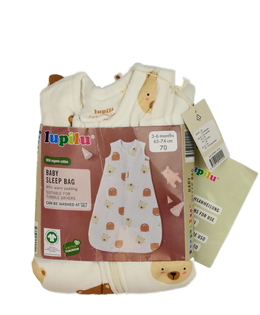 Nový krémový spací pytel s medvědy