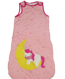 Růžový spací pytel s jednorožcem 