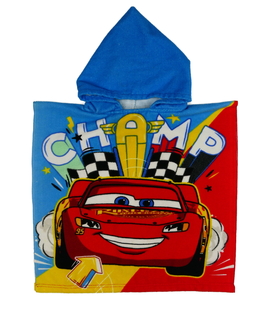 Plážové pončo Auta