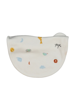 Bílý bryndák se zvířátky 