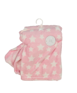 Nová růžová hebká dečka 70x100 cm