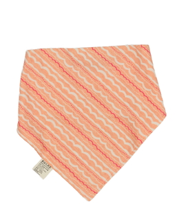 Oranžový vzorovaný bryndák