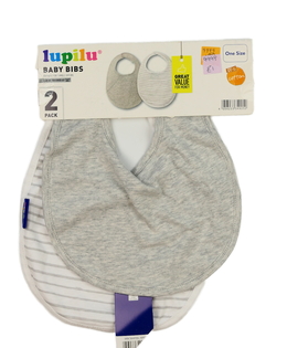 Nový bryndák 2 ks šedý a pruhovaný