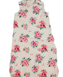 Světlý květinový spací pytel Tu 