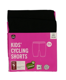 Nové černé cyklistické kraťasy 2 ks 