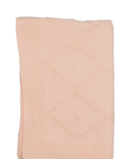 Růžová dečka s nopíky Nutmeg