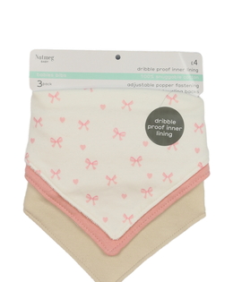 Nové krásné bryndáky 3 ks Nutmeg