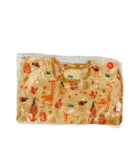 Nový žlutý nepropustný bryndák s kapsou