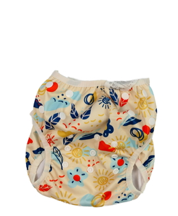 Žluté dětské plavecké plenky 