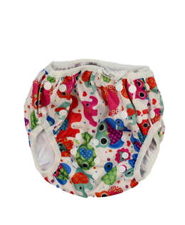 Krémové dětské plavecké plenky 