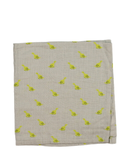 Šedý dinosauří mušelínový hadřík Next