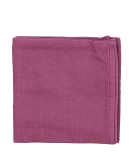 Purpurový mušelínový hadřík 52x52 cm