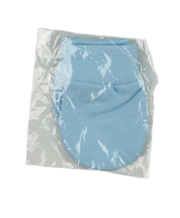 Nové modré rukavičky proti škrábání