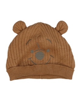 Hnědá čepice s podšívkou Disney 