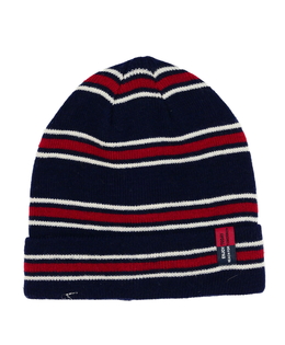 Modrá pruhovaná čepička F&F