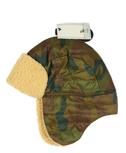 Nová zelená maskáčová ušanka Tu 