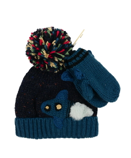 Nová zimní čepice a palčáky s podšívkou Next