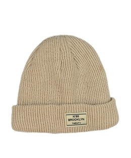 Hnědá zimní čepice