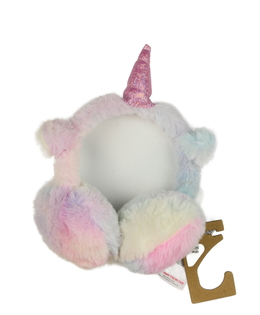 Nové duhové jednorožčí klapky na uši Nutmeg