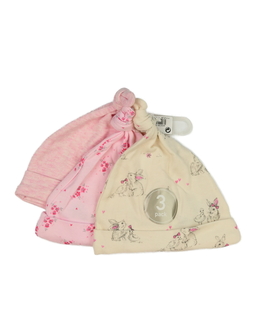 Nové bavlněné čepičky 3 ks Next