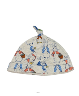 Šedá bavlněná čepice Králíček Petr