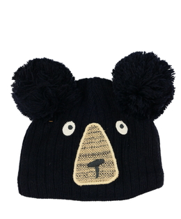 Tmavá čepice s čumáčkem Next