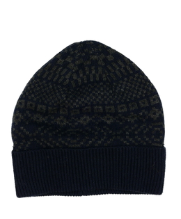 Tmavá vzorovaná čepice M&S