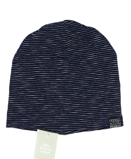 Nová modrá pruhovaná čepice H&M