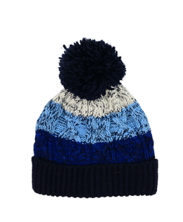 Modrá zimní čepice 