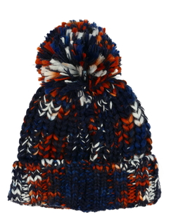 Modrá pletená čepice F&F