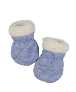 Modré zimní rukavičky 