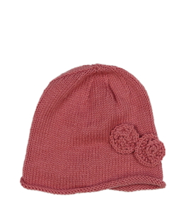 Nová růžová přechodová čepička