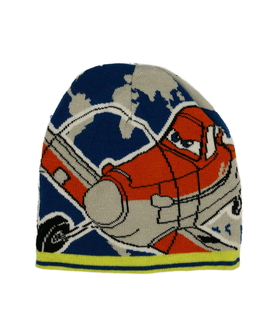 Barevná přechodová čepice s letadlem Disney