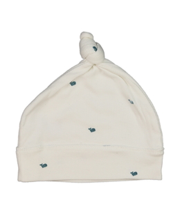 Bílá čepice s velrybami a podšívkou M&S