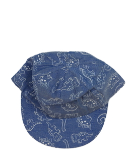 Modrá čepice s kšiltem a dinosaury Primark