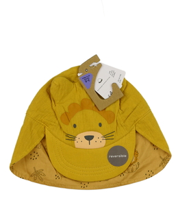 Nová žlutá čepice s ochrannou krku Nutmeg