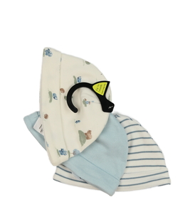 Nové bavlněné čepice 3 ks F&F