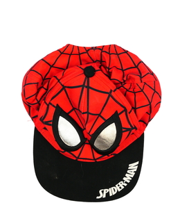 Černo-červená kšiltovka Spider-man