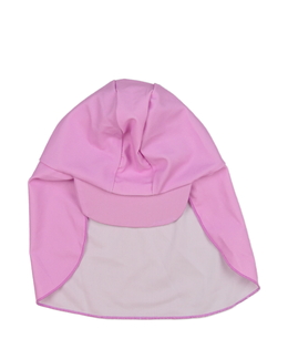 Růžová čepice s ochrannou krku